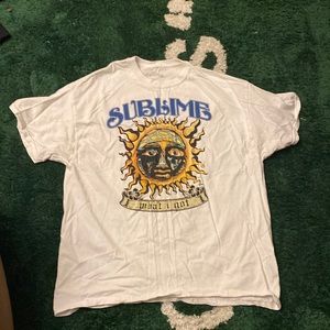 White sublime shirt